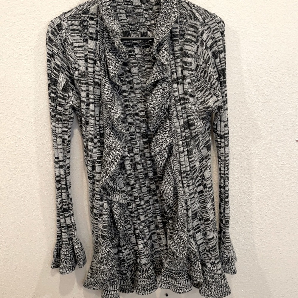 All the ruffles cardigan
